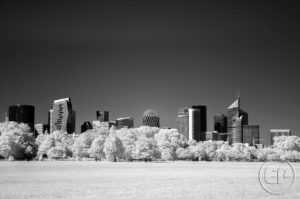 Esplanade Photo - Vue sur la Défense en infrarouge 10