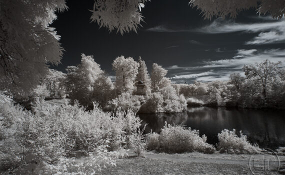 LE BOIS DE BOULOGNE En infrarouge 01