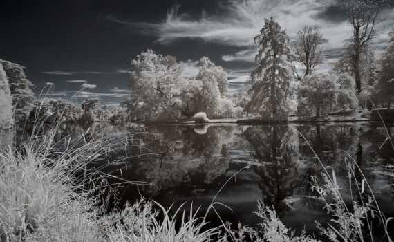 LE BOIS DE BOULOGNE En infrarouge 09