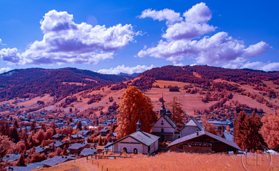 Paysages de Megève en infrarouge 10