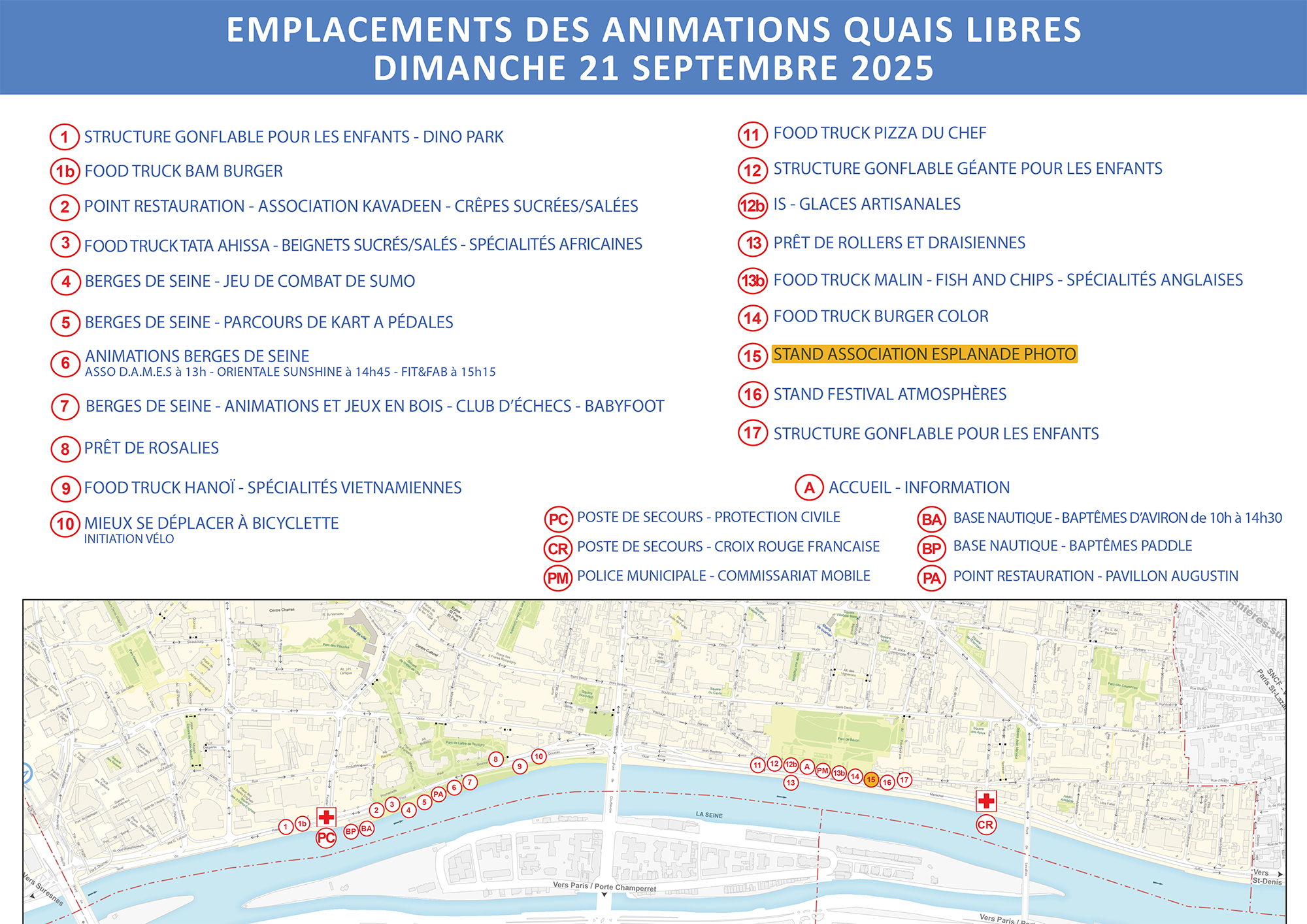 Quais libres 2025