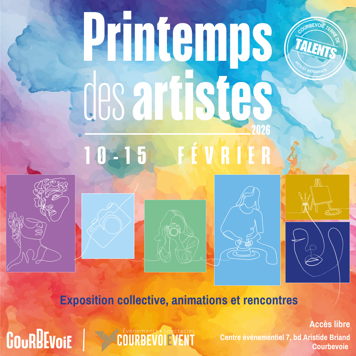 PDA 2026 PRINTEMPS DES ARTISTES