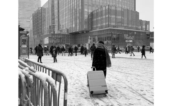 La Défense sous la neige 2026 01