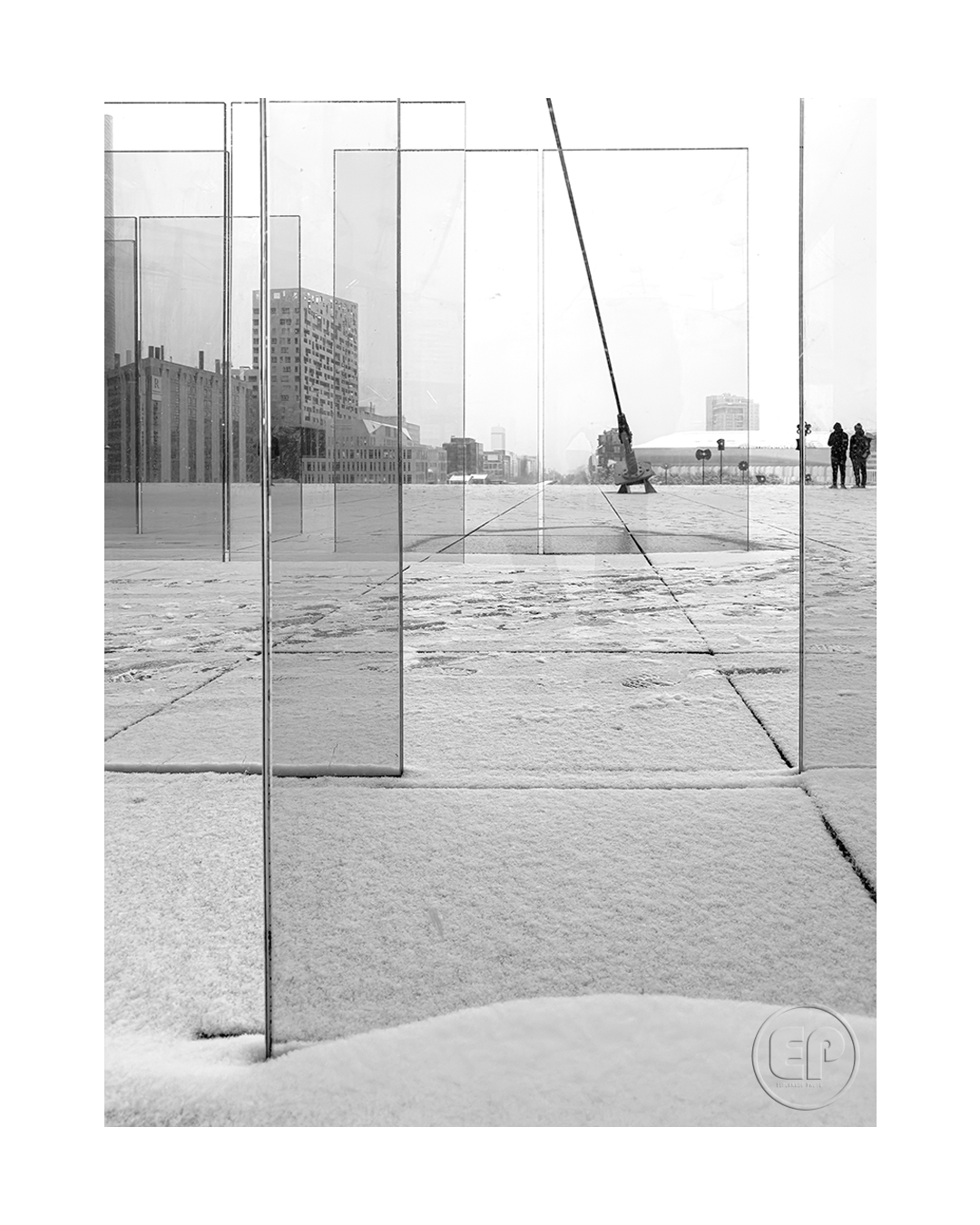 La Défense sous la neige 2026 02