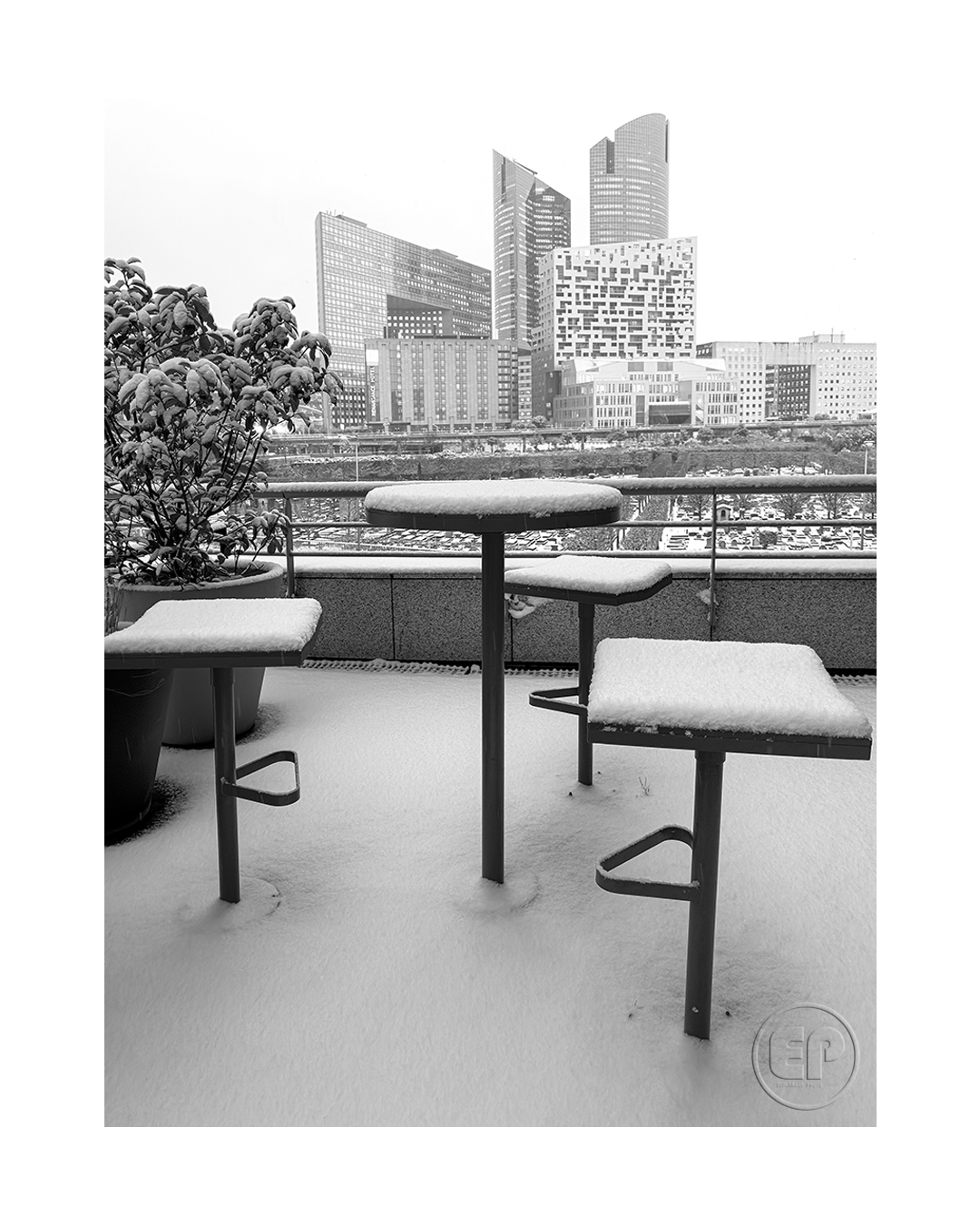 La Défense sous la neige 2026 03