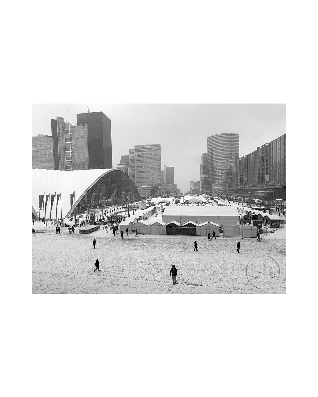 La Défense sous la neige 2026 04