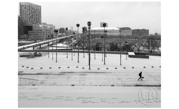 La Défense sous la neige 2026 05