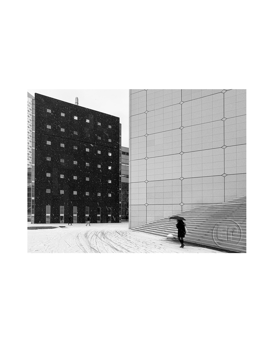 La Défense sous la neige 2026 06