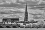 VUE SUR LA GARONNE À BORDEAUX En infrarouge et en noir et blanc 02 VUE SUR LA GARONNE À BORDEAUX En infrarouge et en noir et blanc 02