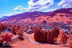Paysages de Megève en infrarouge 05 Paysages de Megève en infrarouge 05